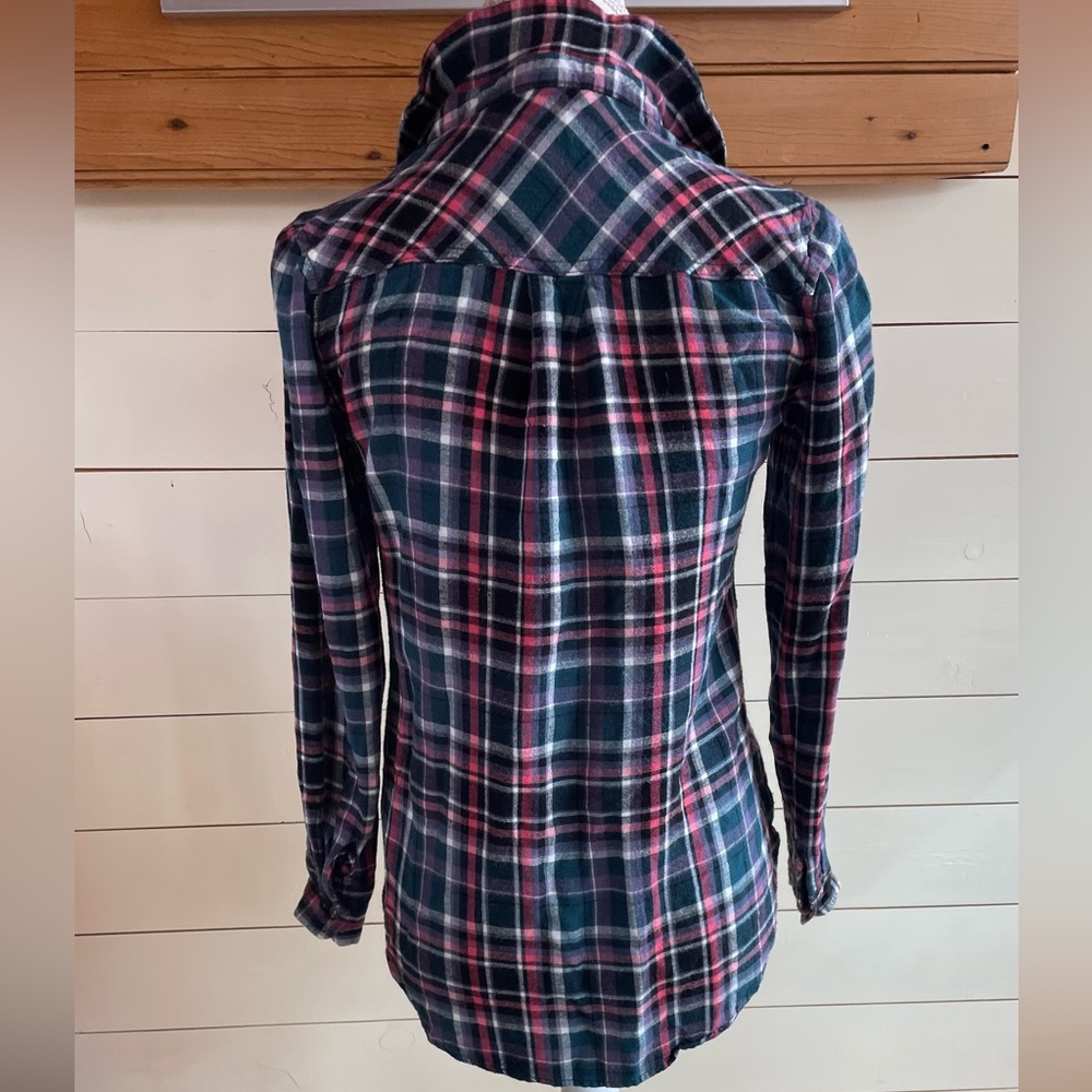 Maurice XS Soft Plaid Button Up - Picture 3 of 6